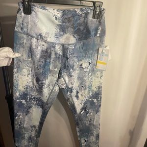 Zella Abstract Cropped Leggings